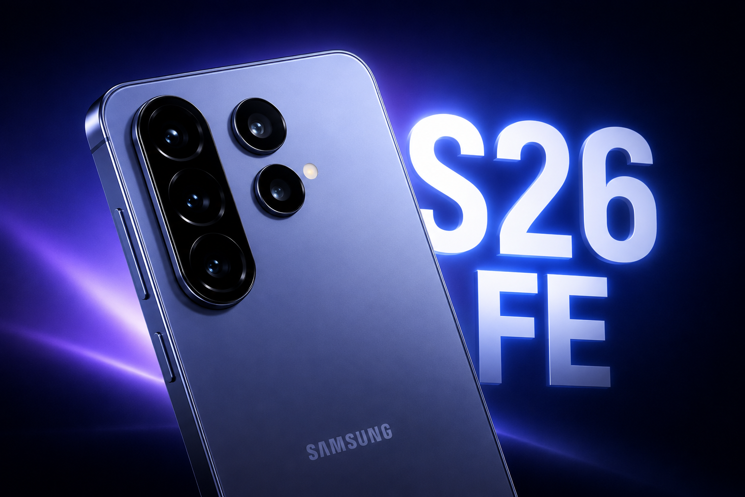 Galaxy S26 FE em destaque